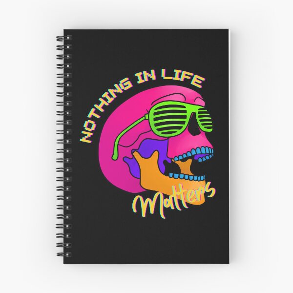 Item preview, Calavera Nihilismo Radical de los 80 designed and sold by gnomeskillet.