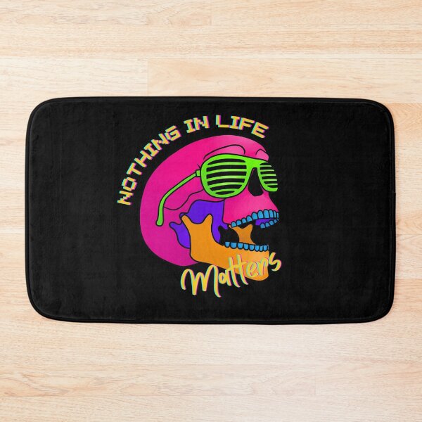 Item preview, 80s Radical Nihilism Skull designed and sold by gnomeskillet.