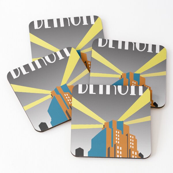Item preview, Detroit Art Deco Design designed and sold by StuckOn-Detroit.