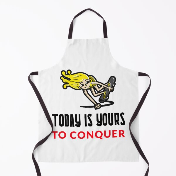 Item preview, TODAY IS YOURS TO CONQUER MOTIVATIONAL T-SHIRT QUOTE Skater designed and sold by SuccessfulVibes.