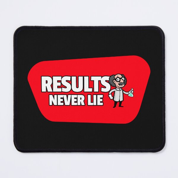 Item preview, RESULTS NEVER LIE MOTIVATIONAL STICKER QUOTE designed and sold by SuccessfulVibes.