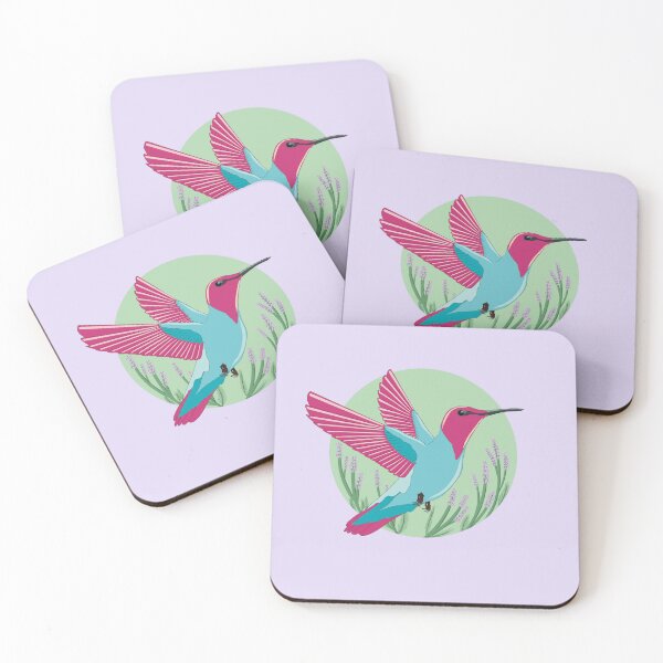 Item preview, Hummingbird and Lavender: Fly High designed and sold by sandmannarts.
