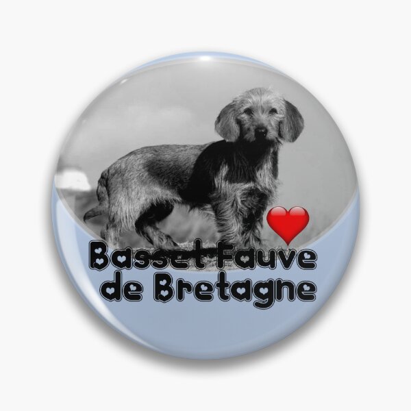 Item preview, Basset Fauve de Bretagne - Love heart designed and sold by S Quinn.