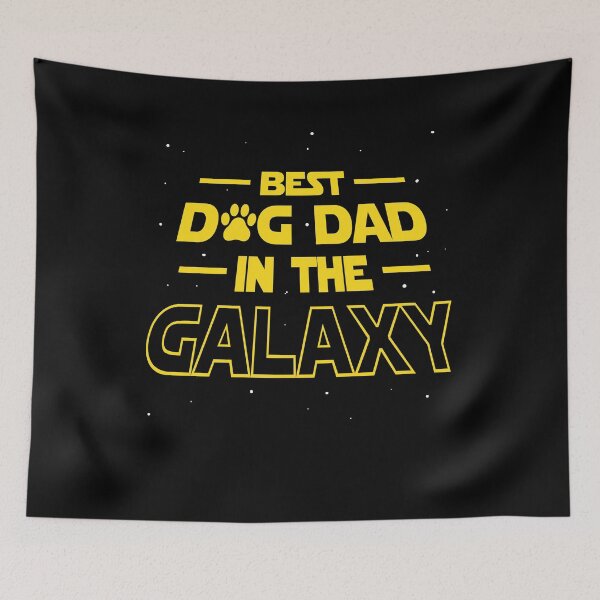 Artikelvorschau, Bester Hundevater im Galaxie-Geschenk Lustiger bester Vati aller Zeiten entworfen und verkauft von Lenny Stahl.