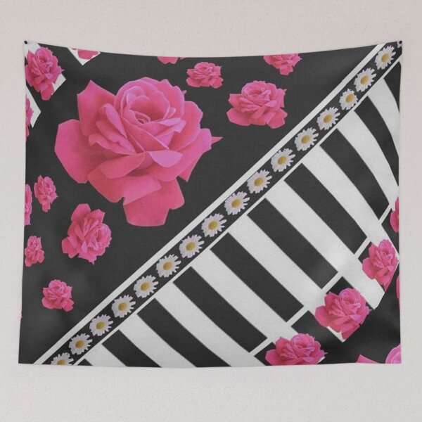 Item preview, PINK ROSE MODERN ARTABSTRACT PATTERN designed and sold by sharlesart.
