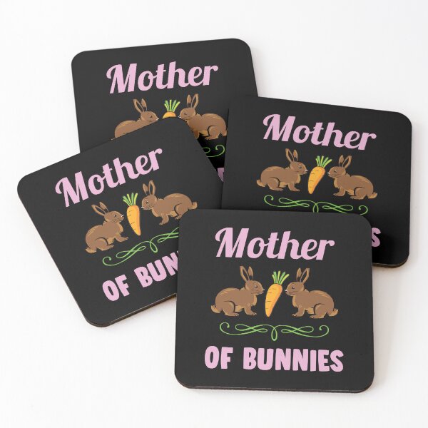 Item preview, Mother Of Bunnies Bunny Mom Cute Funny Rabbits designed and sold by Lenny Stahl.