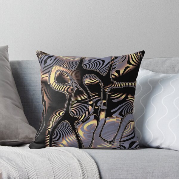 Item preview, Black and Gold Effect Abstract 2 designed and sold by Gingezel.
