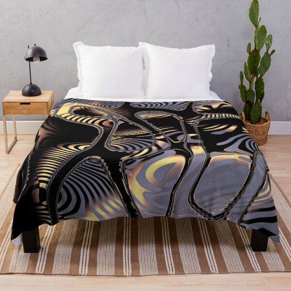 Item preview, Black and Gold Effect Abstract 2 designed and sold by Gingezel.