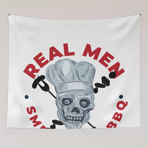 Item preview, Real Men Smell Like Barbeque designed and sold by player-502.
