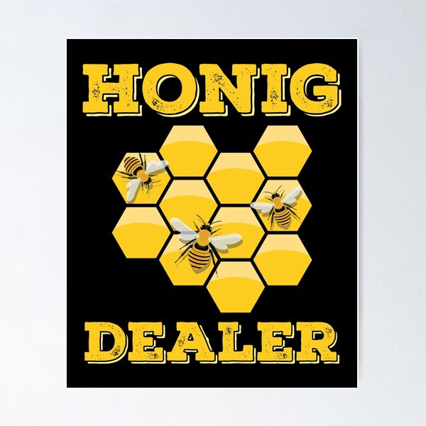 Item preview, Honey dealer bees beekeeper gift beekeeper beekeeping designed and sold by Lenny Stahl.