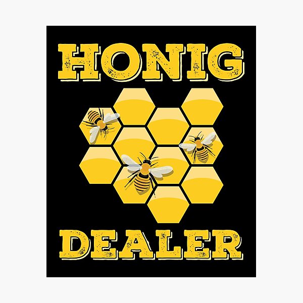 Item preview, Honey dealer bees beekeeper gift beekeeper beekeeping designed and sold by Lenny Stahl.