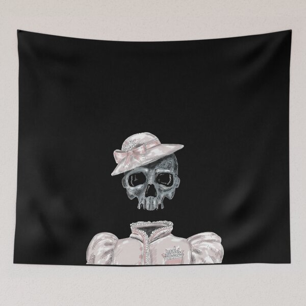 Item preview, Vintage Lady Skull designed and sold by La Loca.