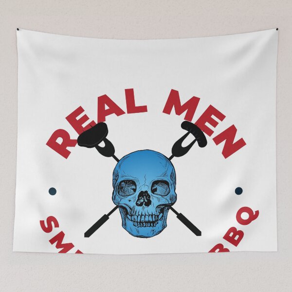 Item preview, Real Men Smell Like Barbeque designed and sold by player-502.