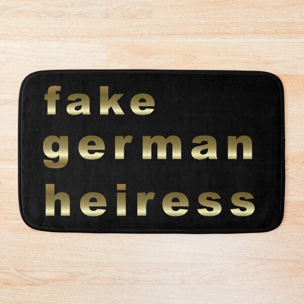 Item preview, fake german heiress designed and sold by Mike's Designs.