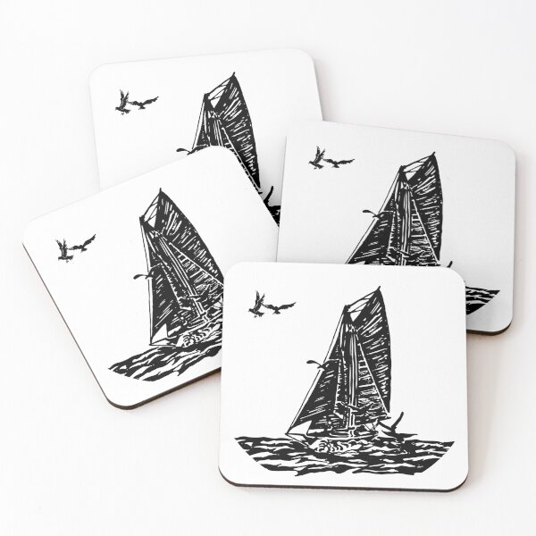 Item preview, Gaff-Rigged Cutter Sailboat designed and sold by CHBB.