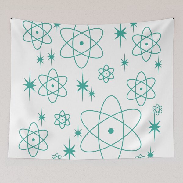 Item preview, Atomic Starlight - Retro Shape Patterns - Vintage 1950s designed and sold by CattlettArt.
