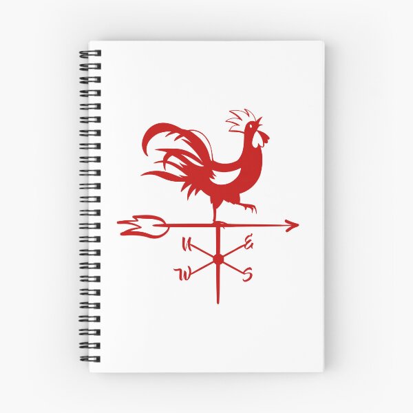 Item preview, red weather vane designed and sold by Vovelle.
