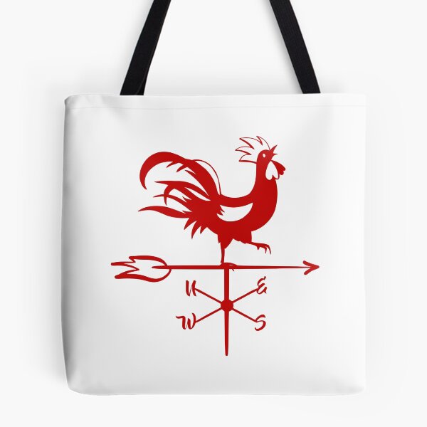 Item preview, red weather vane designed and sold by Vovelle.