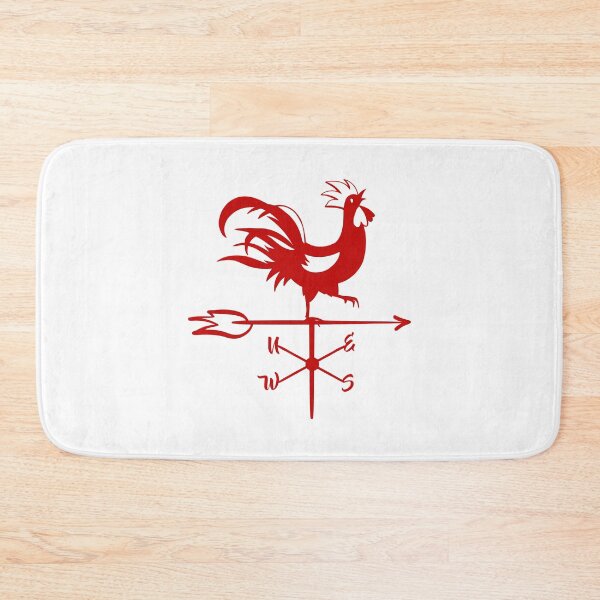 Item preview, red weather vane designed and sold by Vovelle.