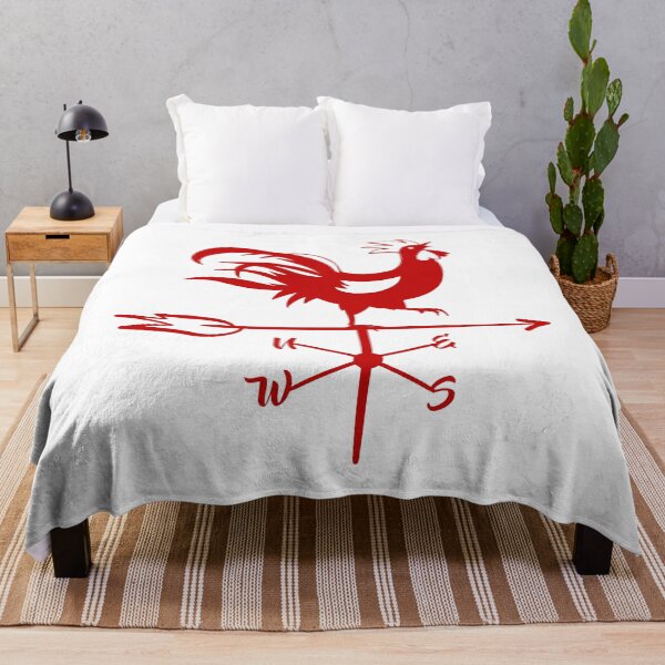 Item preview, red weather vane designed and sold by Vovelle.