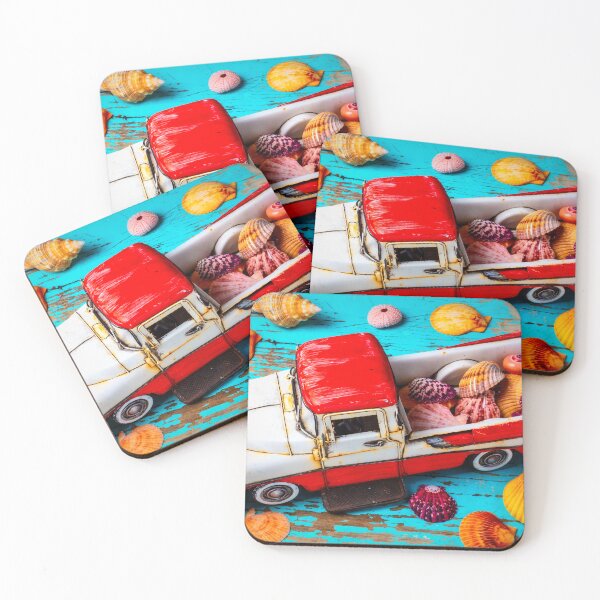 Item preview, Rusty Toy Truck And Seashells designed and sold by Garry Gay.