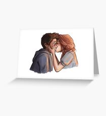 Stydia first kiss Greeting Card