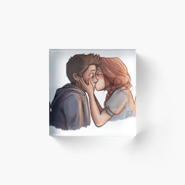 Stydia first kiss Acrylic Block