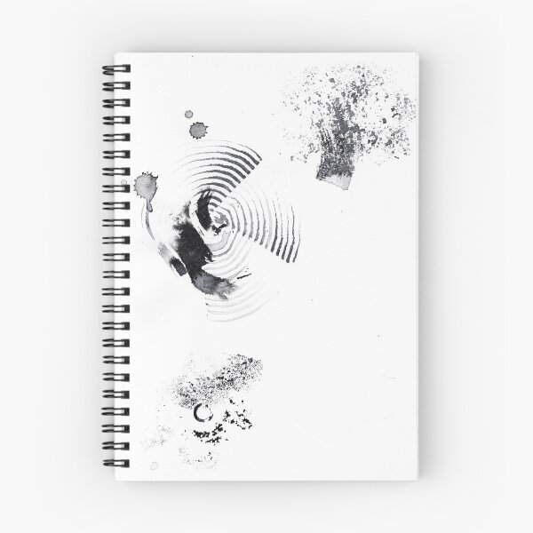 Item preview, ink explorations (232) - abstract black india ink painting designed and sold by expl-rations.