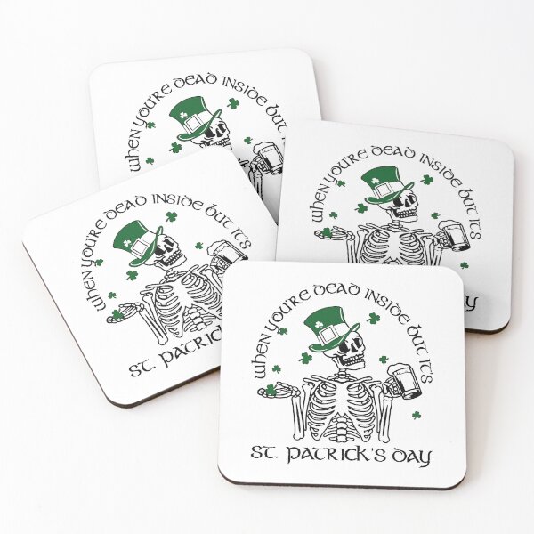 Item preview, Dead Inside But St Patrick Day Skeleton designed and sold by VickyCloset.