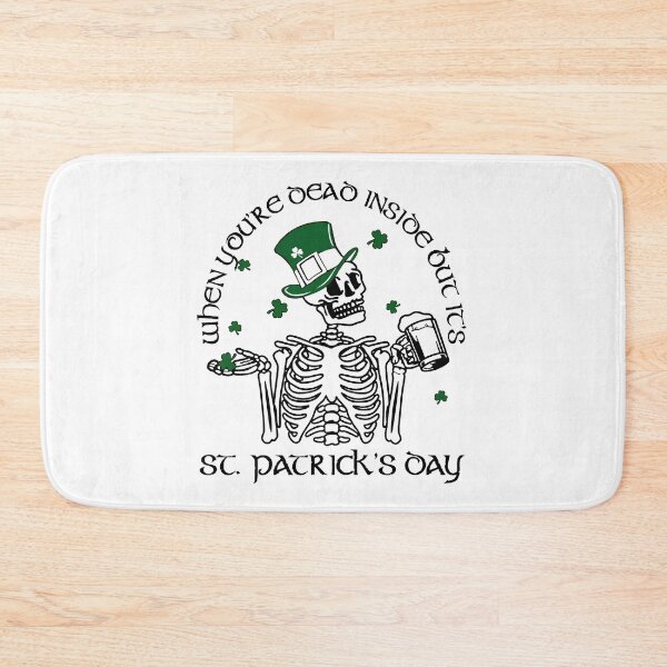 Item preview, Dead Inside But St Patrick Day Skeleton designed and sold by VickyCloset.