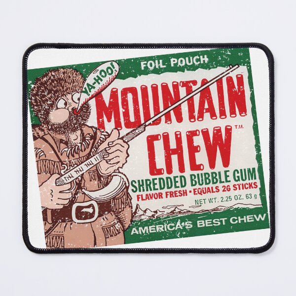Item preview, Mountain Chew Shredded Bubble Gum designed and sold by TeeArcade84.