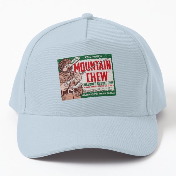 Mountain Dew Old School Hat - Distressed Red Snapback