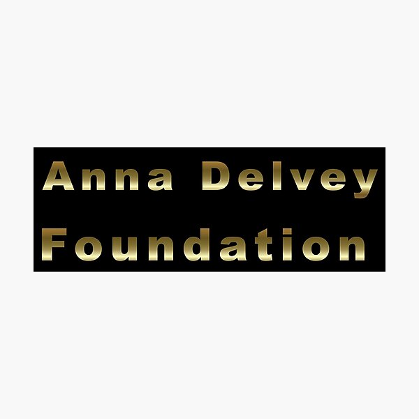 Item preview, Anna Delvey Foundation designed and sold by Mike's Designs.