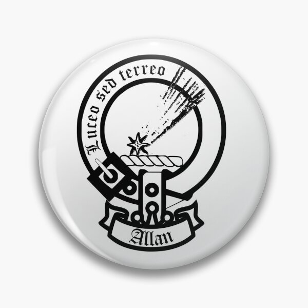 Item preview, Allan Scottish Clan Surname crest designed and sold by BagTown Clans.