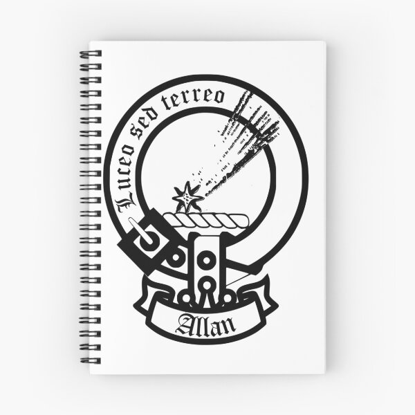 Item preview, Allan Scottish Clan Surname crest designed and sold by BagTown Clans.