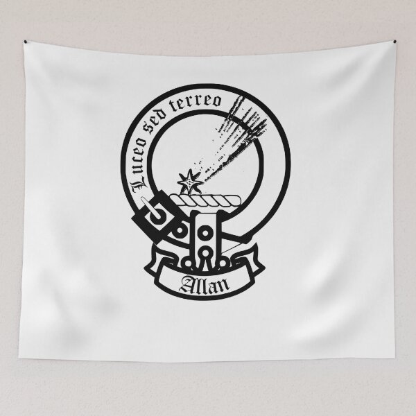 Item preview, Allan Scottish Clan Surname crest designed and sold by BagTown Clans.