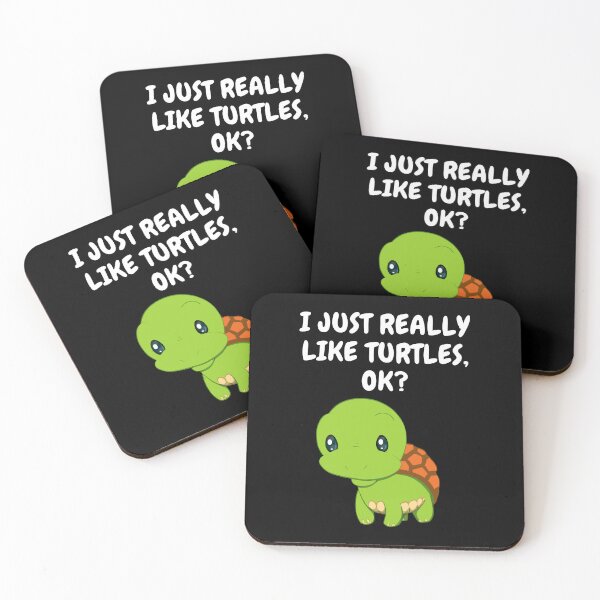 Item preview, I Just Really Like Turtles, OK? designed and sold by cimibaka25.