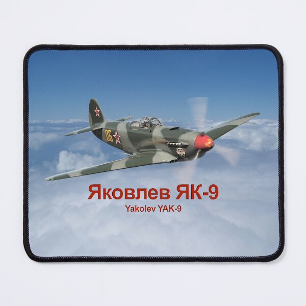 Item preview, Famous Aircraft - Yak-9 designed and sold by Mil Merchant.