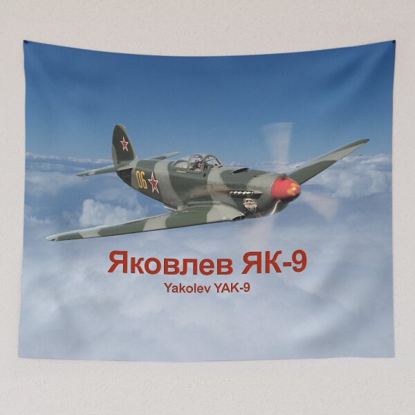 Item preview, Famous Aircraft - Yak-9 designed and sold by Mil Merchant.