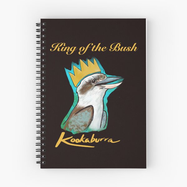 Item preview, Kookaburra King of the Bush designed and sold by Birding for Humans.