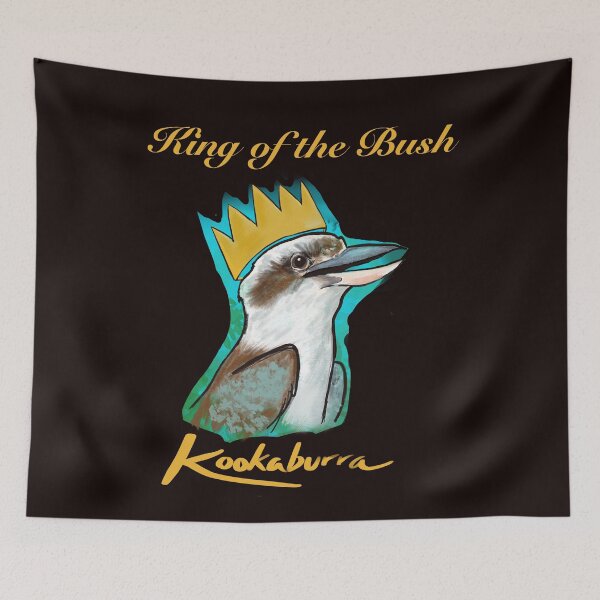 Item preview, Kookaburra King of the Bush designed and sold by Birding for Humans.