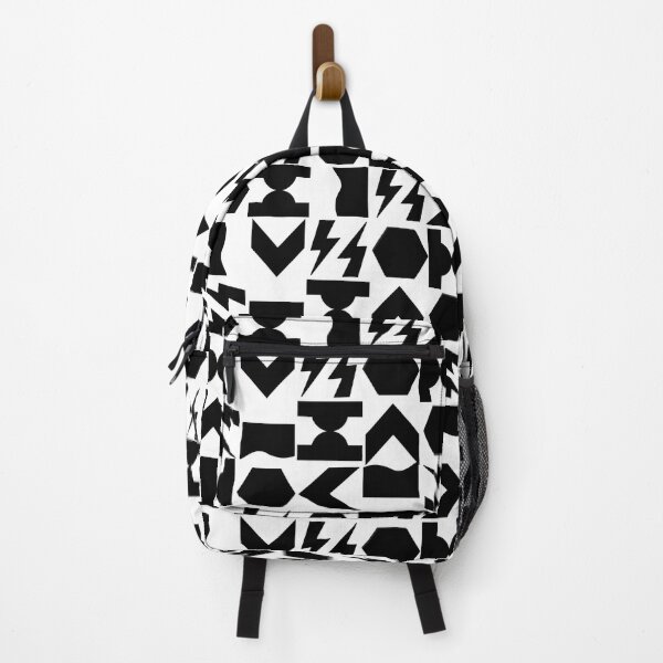 Item preview, Simple Shapes Mod Geometric Pattern in Black and White designed and sold by Ferocious-Pear.
