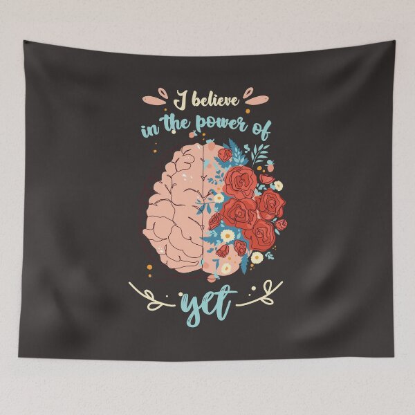 Item preview, Growth Mindset Positivity Quote Art designed and sold by MrEddie10.