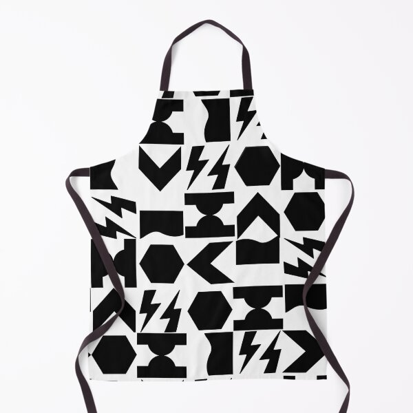 Item preview, Simple Shapes Mod Geometric Pattern in Black and White designed and sold by Ferocious-Pear.