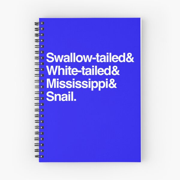 Item preview, Kites Helvetica List designed and sold by Birding for Humans.