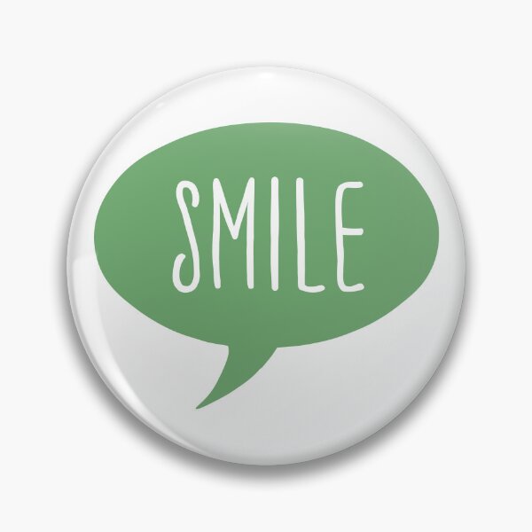 Item preview, Smile with dialog bubble designed and sold by CamilaDavison.