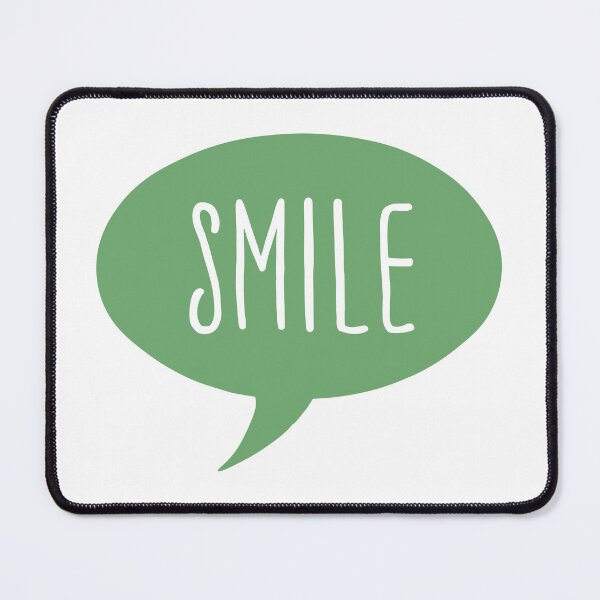 Item preview, Smile with dialog bubble designed and sold by CamilaDavison.