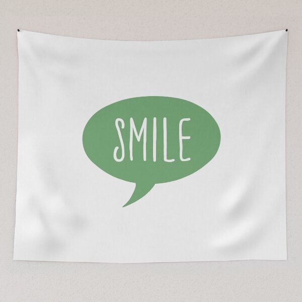 Item preview, Smile with dialog bubble designed and sold by CamilaDavison.