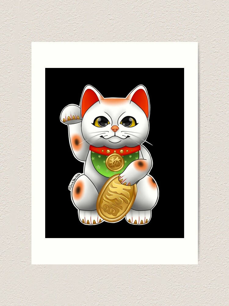 lucky cat art