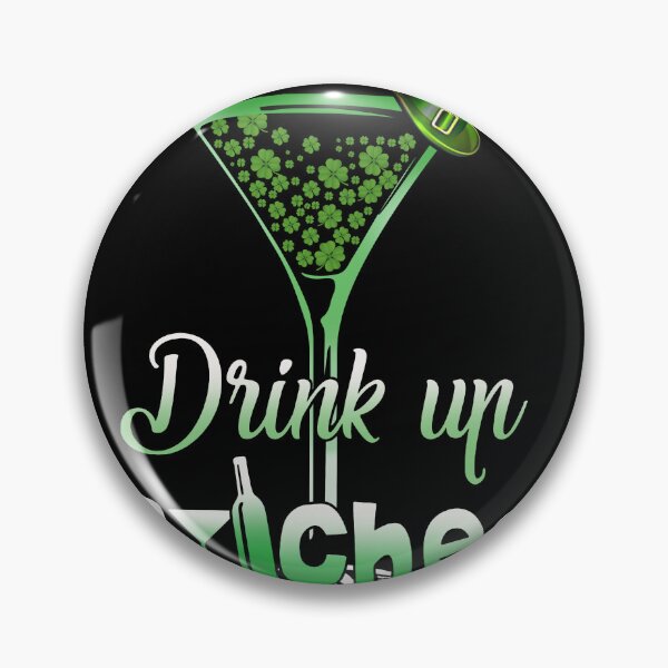 Item preview, Drink Up Shamrock St Patrick's Day designed and sold by Mnightsa.
